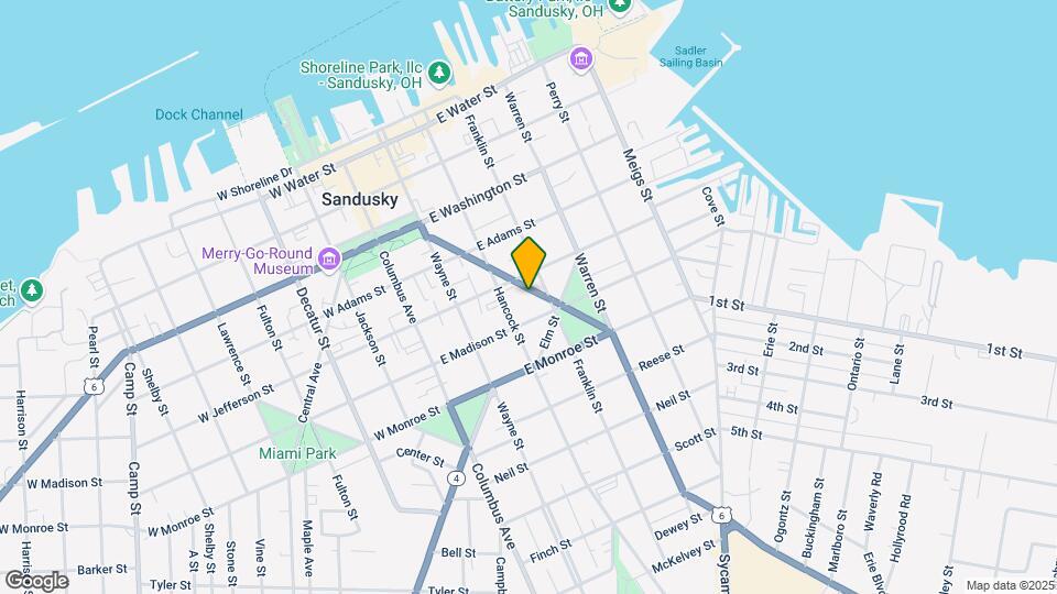 519 Huron Ave Mapa y Detalles de la Ubicación