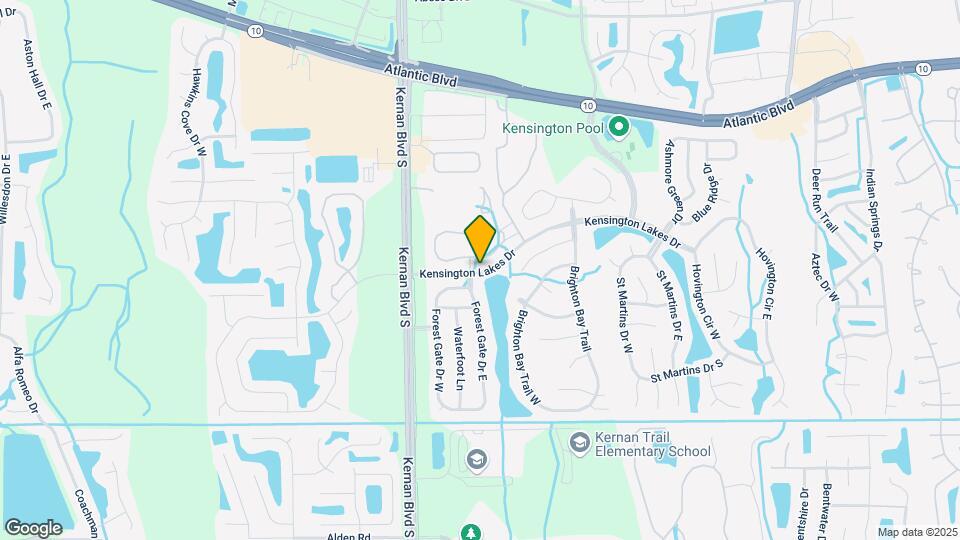 12311 Kensington Lakes Dr Map and Location Details