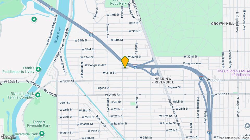 1058 W 31st St Map and Location Details