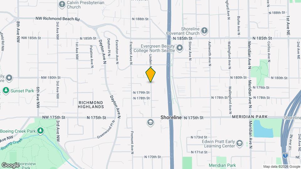 17925 Linden Ave N Map and Location Details