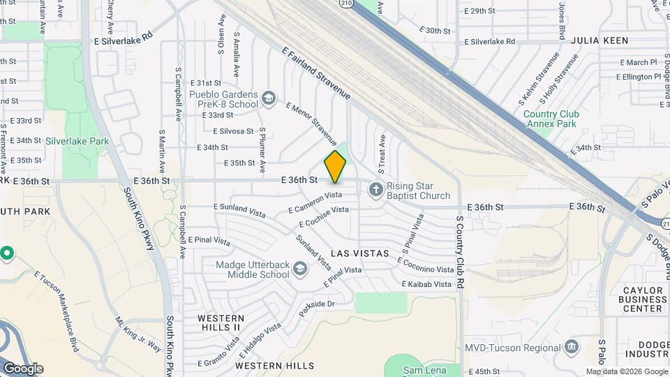 2509 E Cameron Vista Map and Location Details