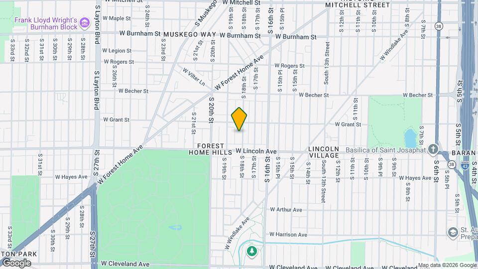 2233 S 18th St, Unit 2233 Map and Location Details