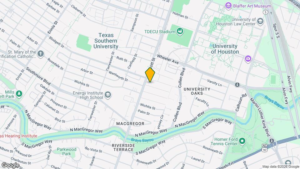 3813 Wentworth St Map and Location Details