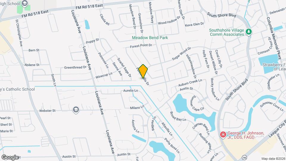 411 Forest Hills Dr Map and Location Details