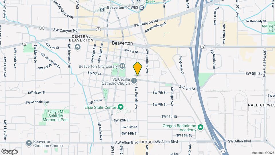 4920-4990 SW Franklin Ave Map and Location Details