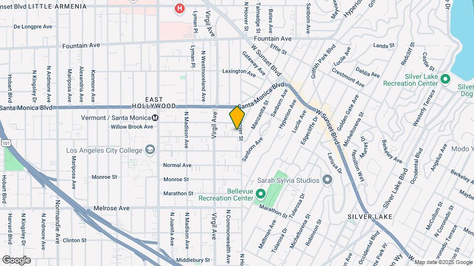 4205-4211 Lockwood Ave Map and Location Details