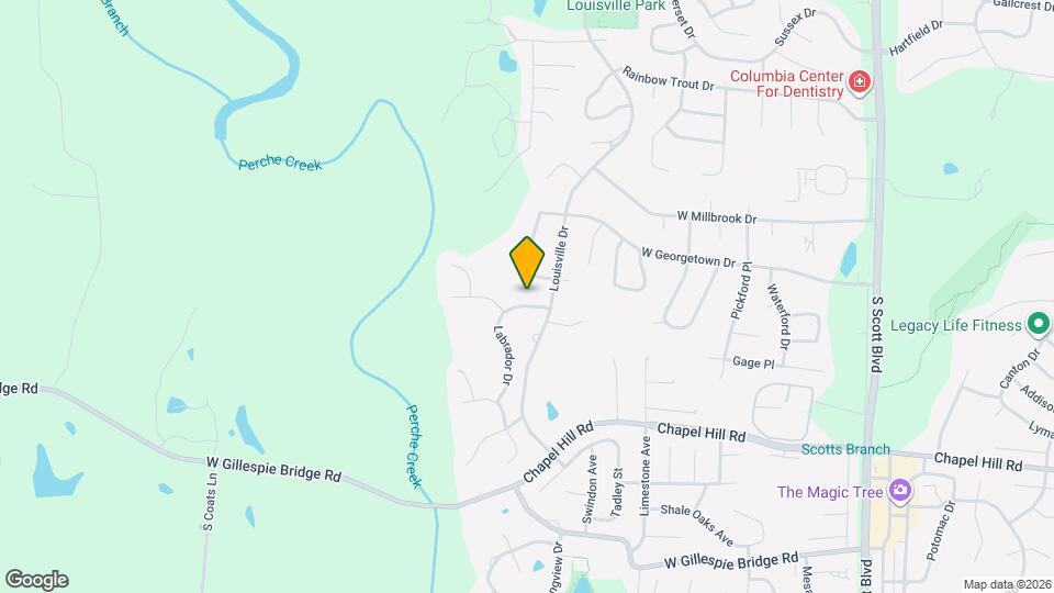 1605 Labrador Dr Map and Location Details