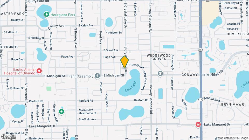 2600 S Crystal Lake Dr Map and Location Details