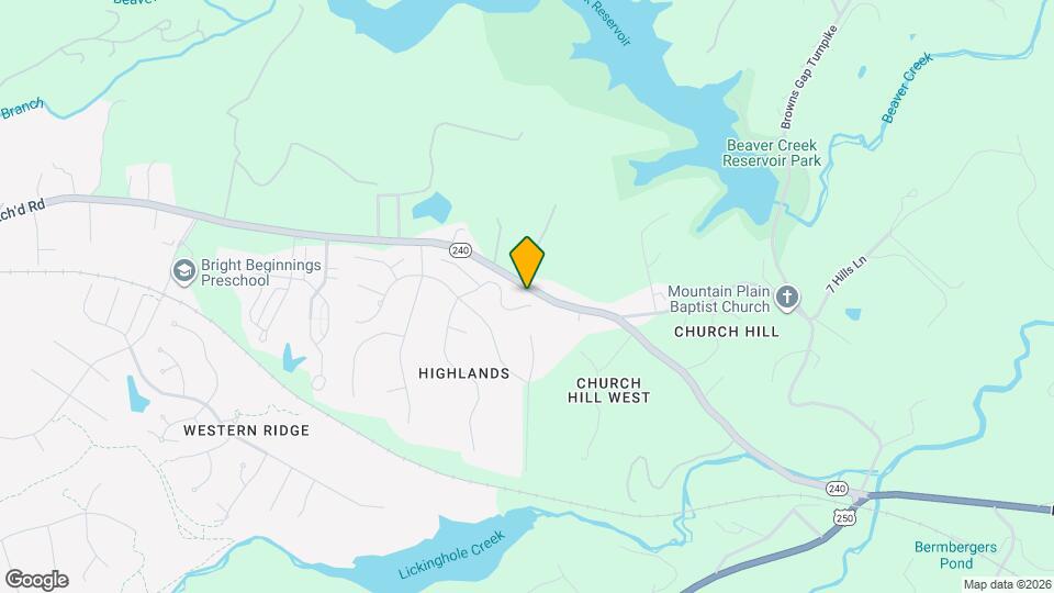 1375 Amber Ridge Rd Map and Location Details