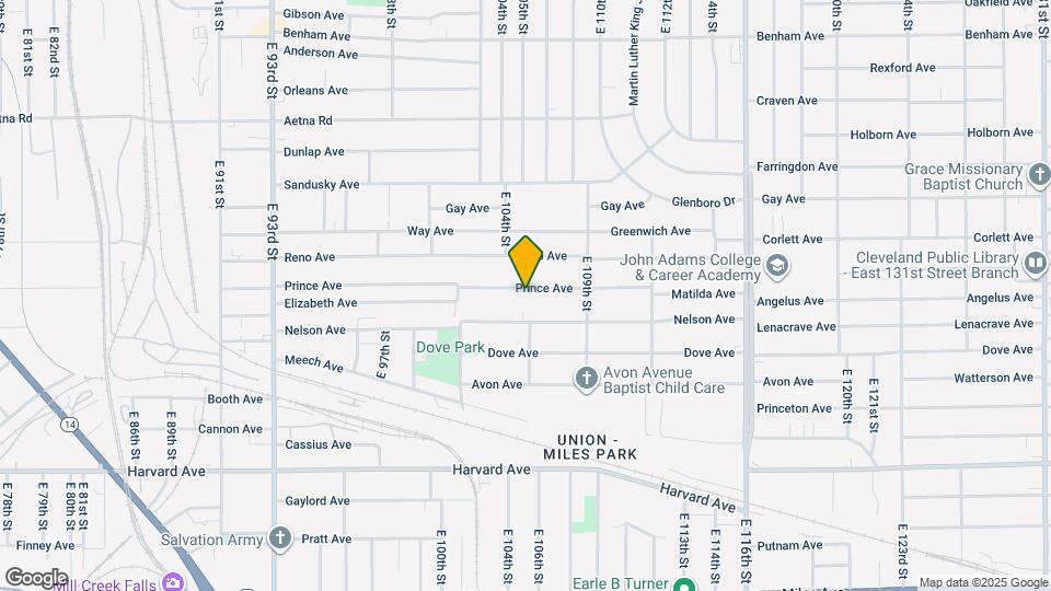 10510 Prince Ave Map and Location Details