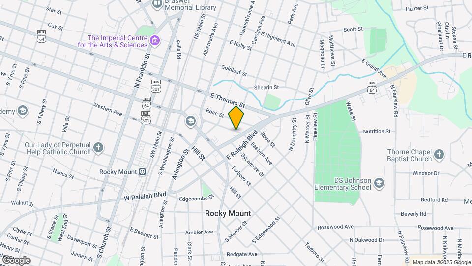 214 N Discovery St Map and Location Details