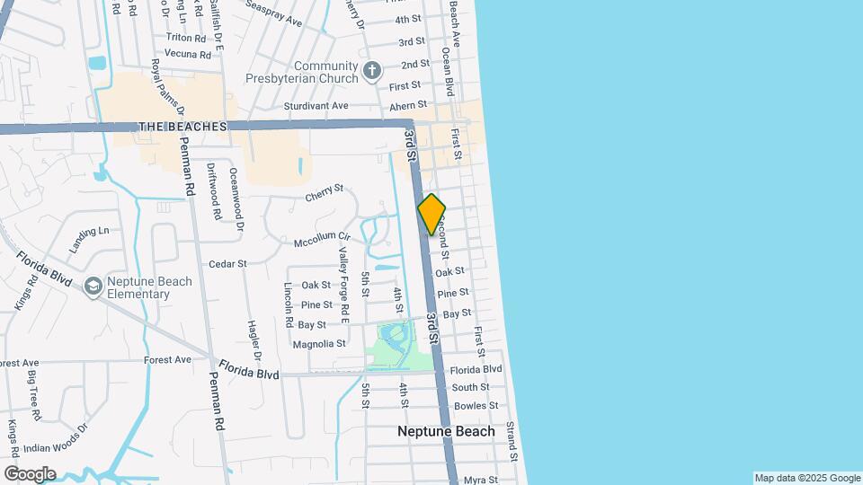 615 3rd St Map and Location Details