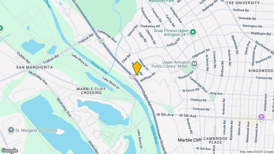 1890 Riverside Dr Mapa y Detalles de la Ubicación