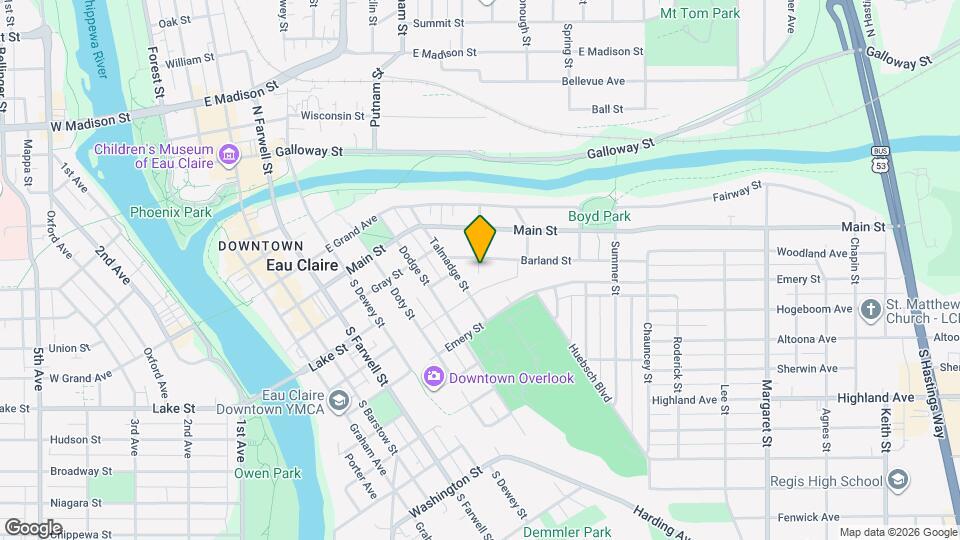 901 Barland St Map and Location Details