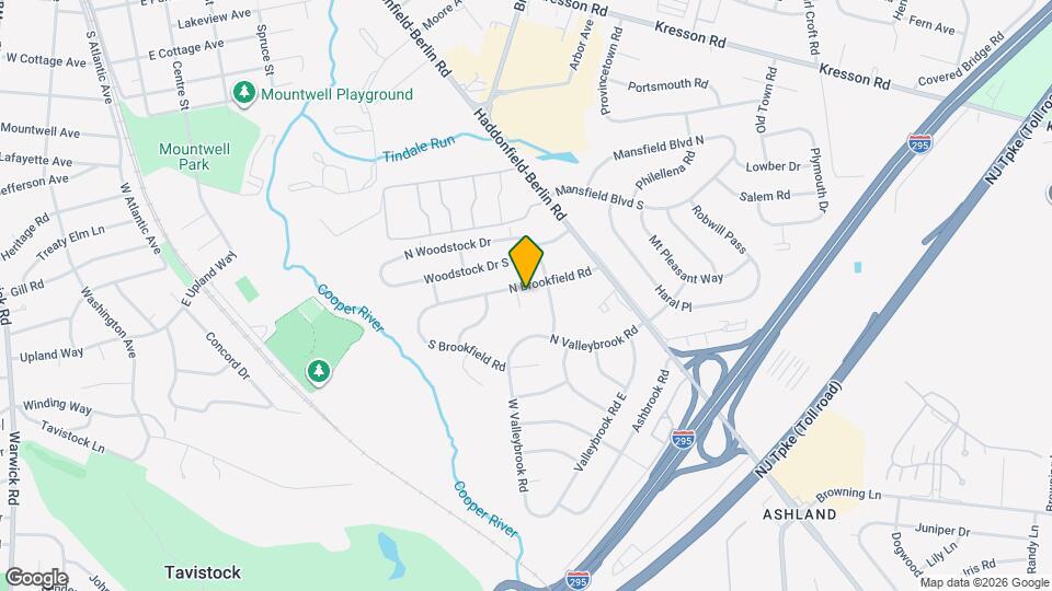 117 N Brookfield Rd Map and Location Details