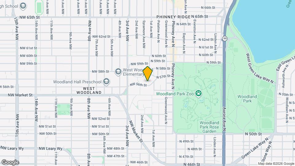 106 NW 56th St Map and Location Details