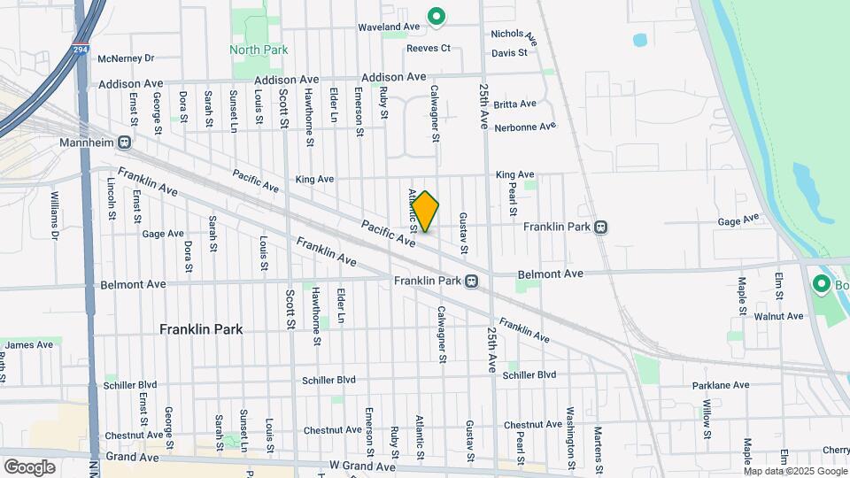 9714-9720 Pacific Ave Mapa y Detalles de la Ubicación