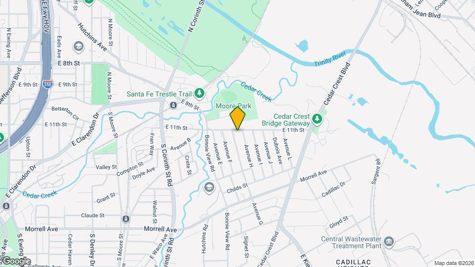 2306 E 11th St Mapa y Detalles de la Ubicación