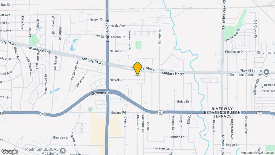 8241 Norvell Dr Map and Location Details