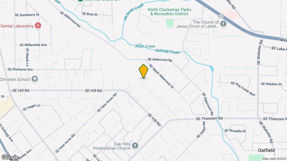 14226 SE Vista Ln Map and Location Details