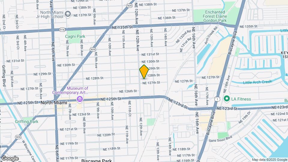1217 NE 127th St Map and Location Details