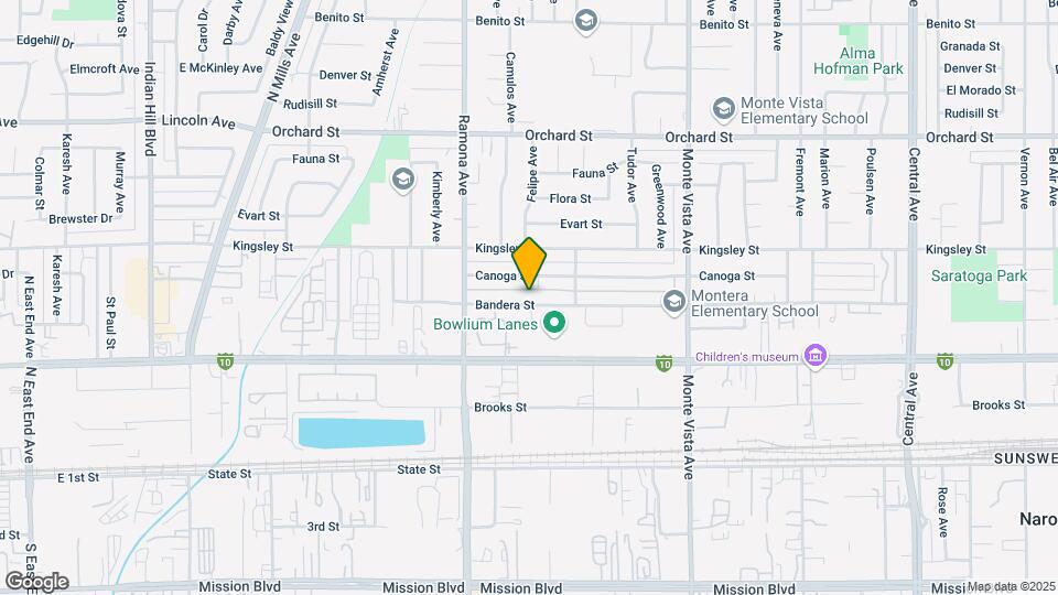 4614 Bandera St Map and Location Details