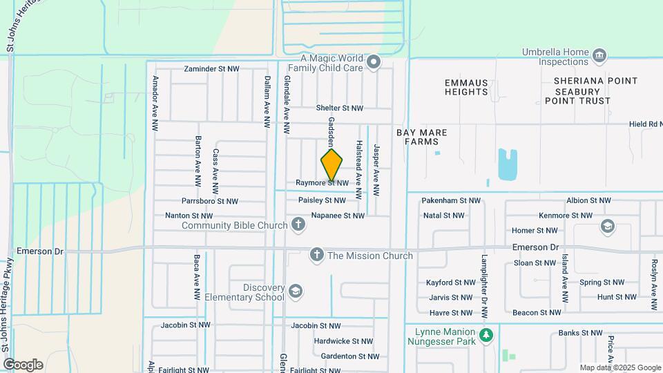 1576 Raymore St NW Map and Location Details