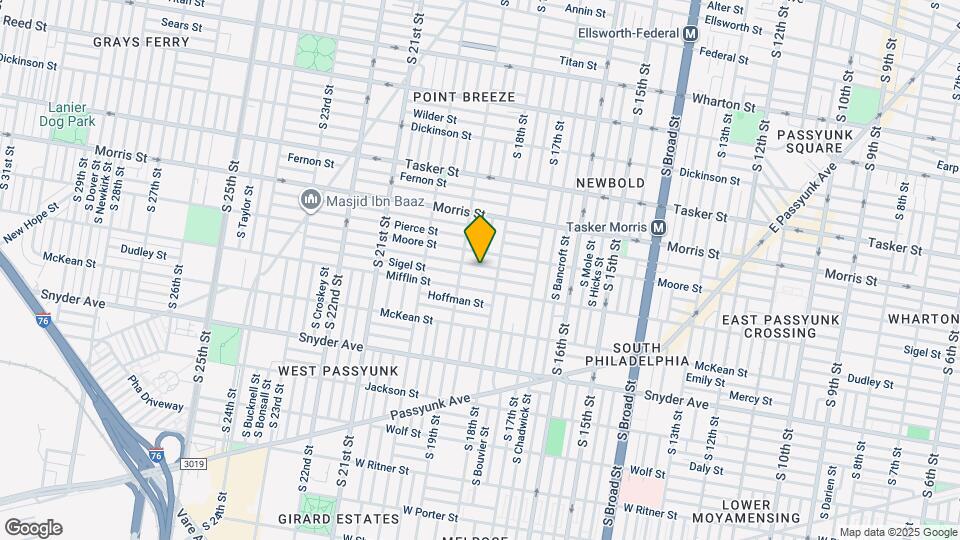 1826 McClellan St Map and Location Details