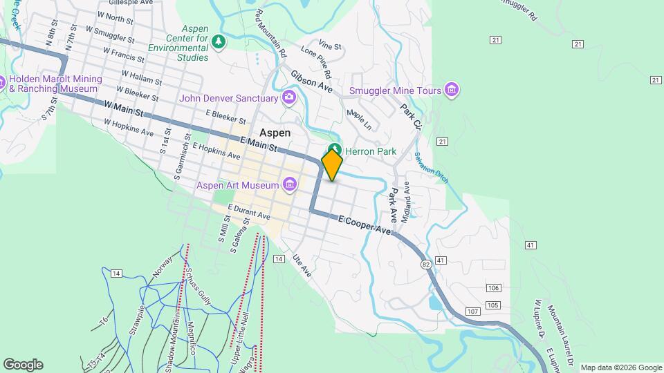 825 E Hopkins Ave Map and Location Details