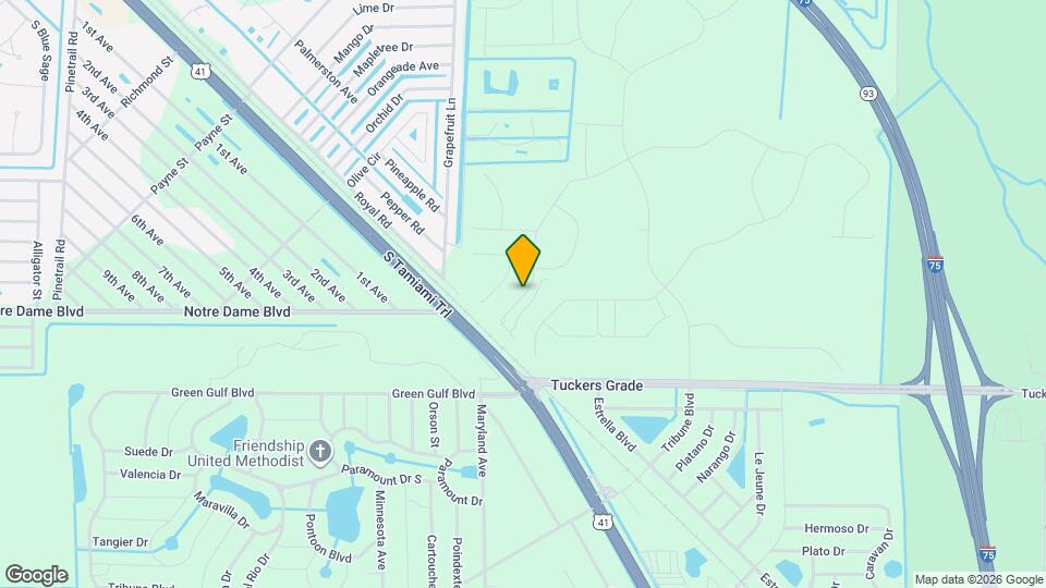 11827 Cloverly Ln Map and Location Details