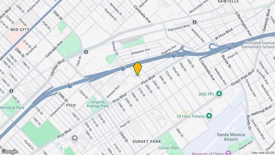 2134 Stewart St Map and Location Details