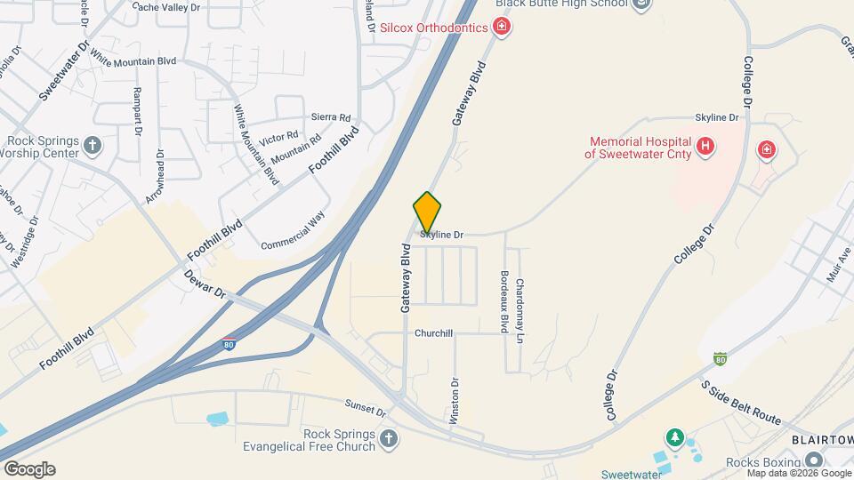 112 Skyline Dr Map and Location Details