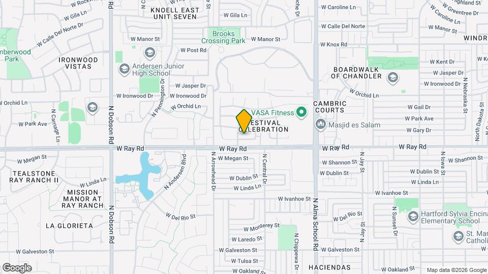 1370 W Gary Dr Map and Location Details