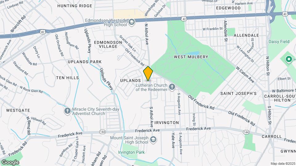 30 N Athol Ave Map and Location Details