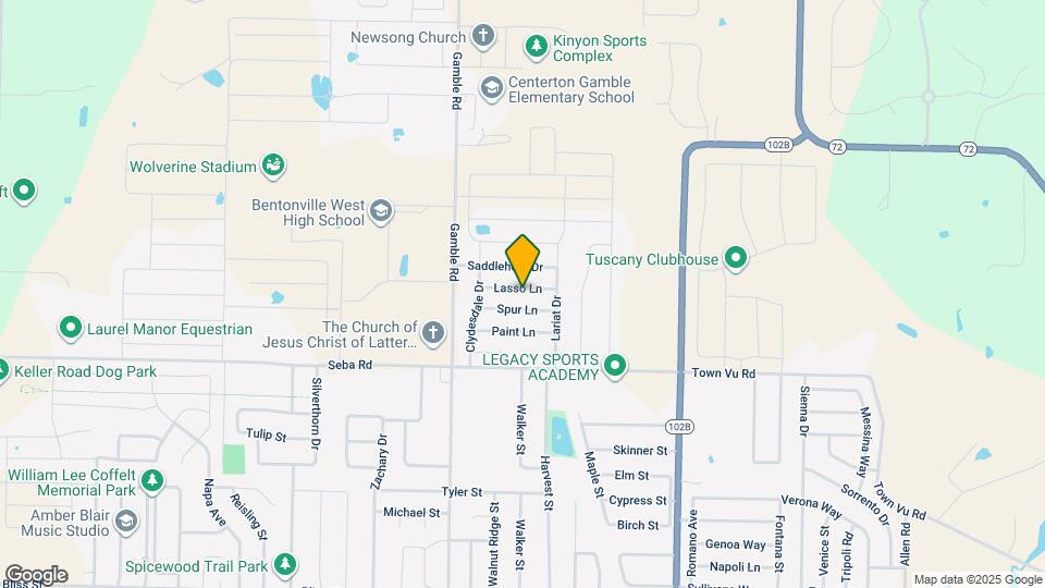 611 Lasso Ln Map and Location Details