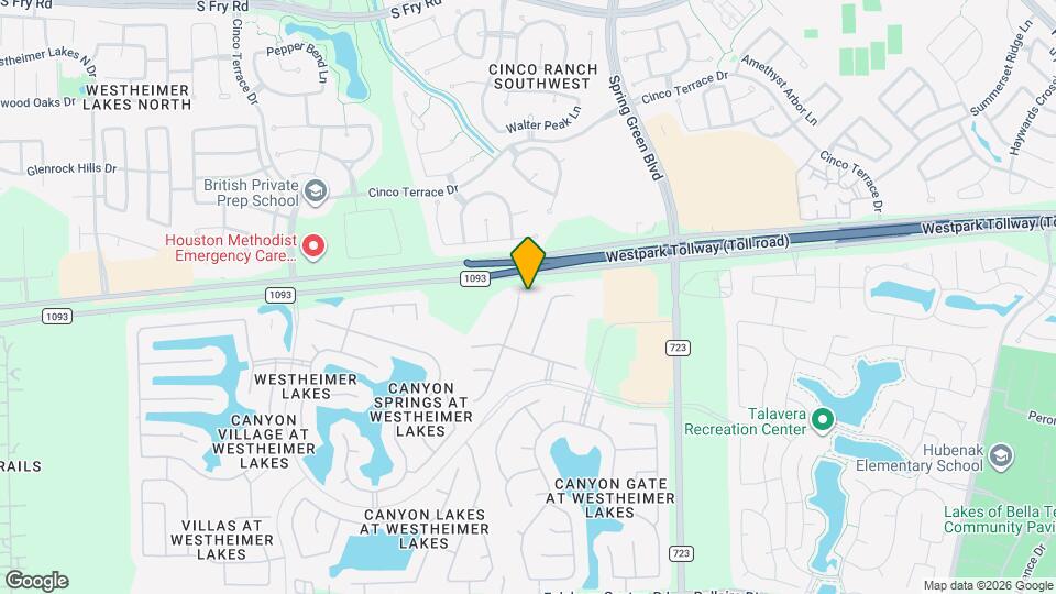 11618 Lantana Reach Dr Map and Location Details