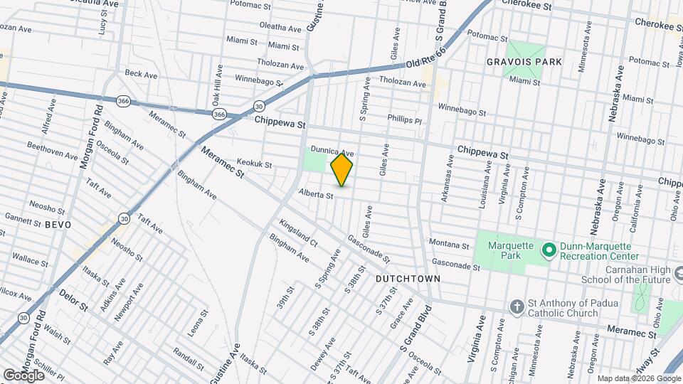 3865 Alberta St Map and Location Details