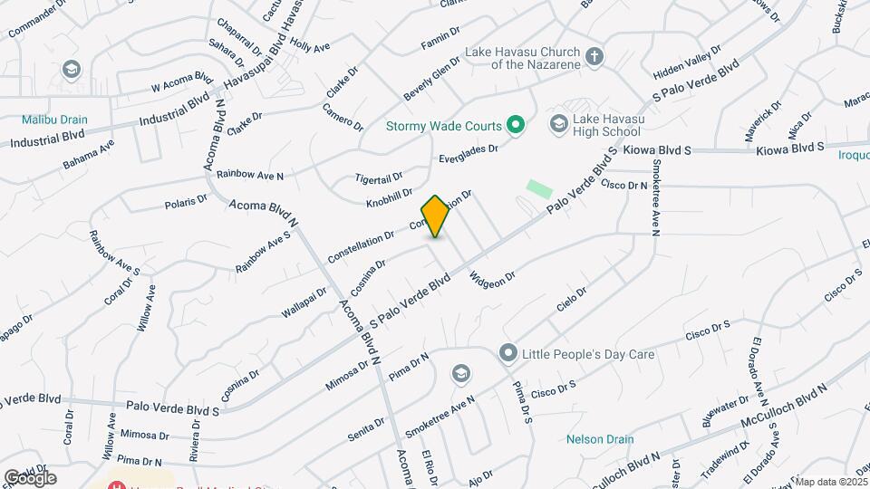 2401 Cosnina Dr Map and Location Details