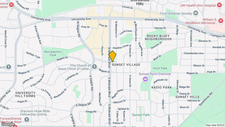 225 N Midvale Blvd, Unit 2 Map and Location Details