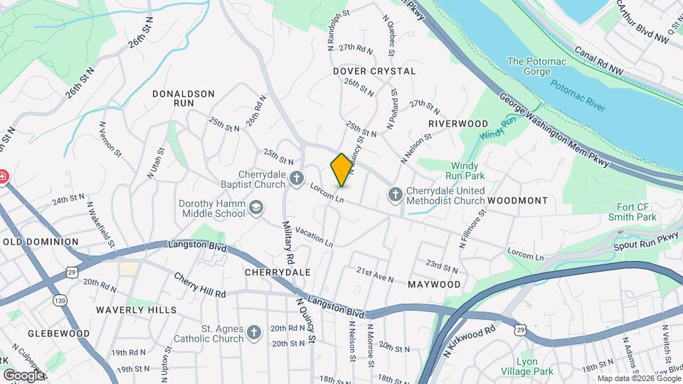 2355 N Quincy St Map and Location Details