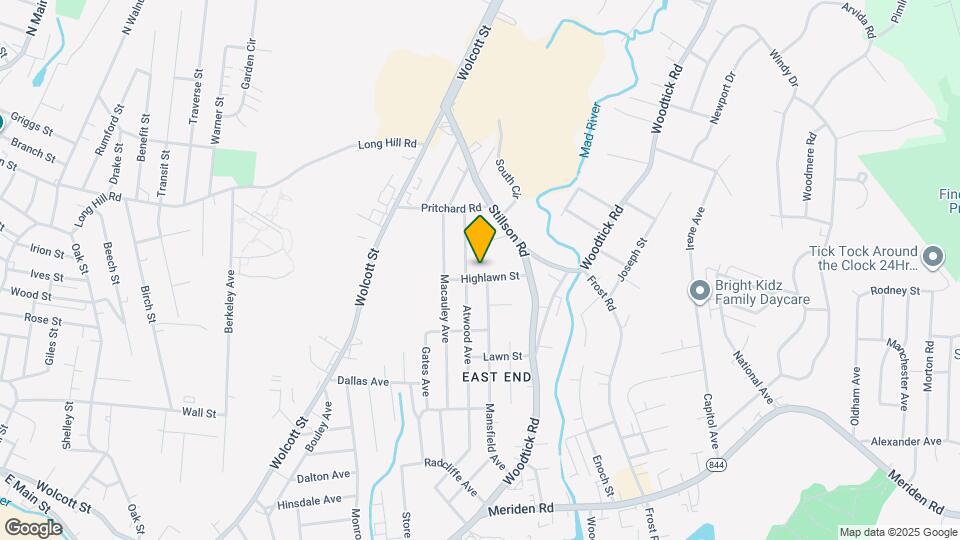 70 Highlawn St Map and Location Details