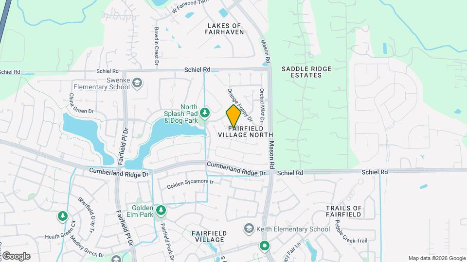 16619 Cactus Blossom Trail Map and Location Details