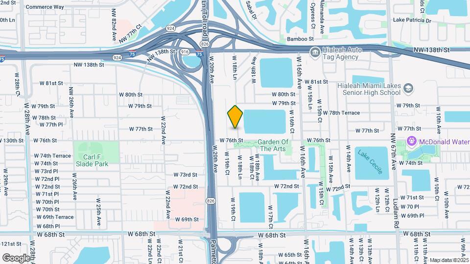7686 W 18th Ln Map and Location Details