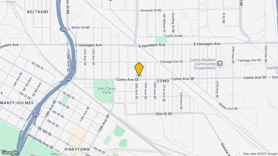 1000 18th Ave SE Map and Location Details