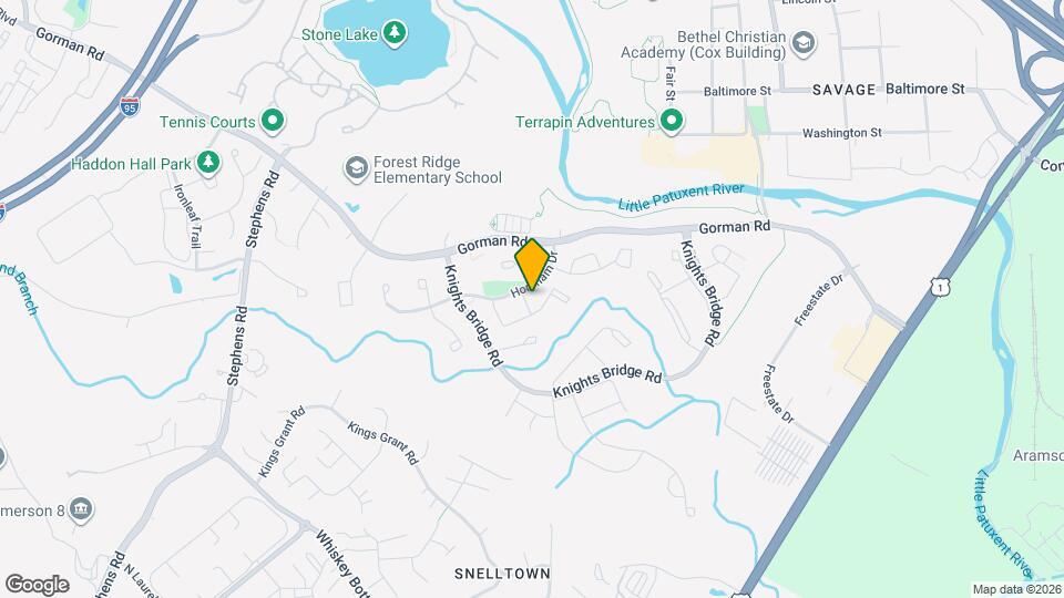 9405 Chippenham Dr Map and Location Details