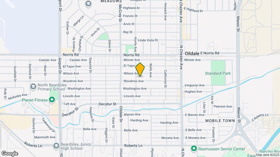 322 Woodrow Ave Map and Location Details