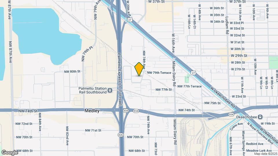 4810 NW 79th St Map and Location Details