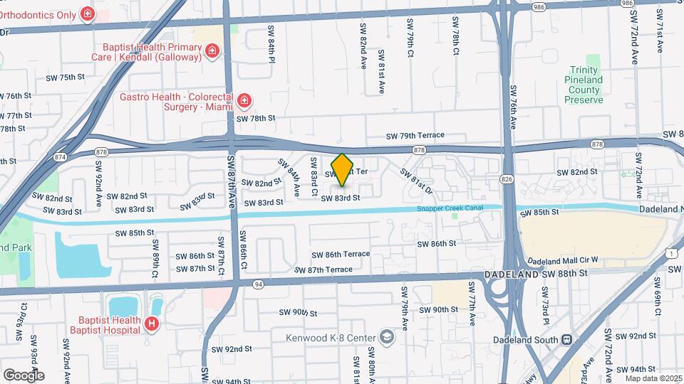8218 SW 82nd Ct Mapa y Detalles de la Ubicación