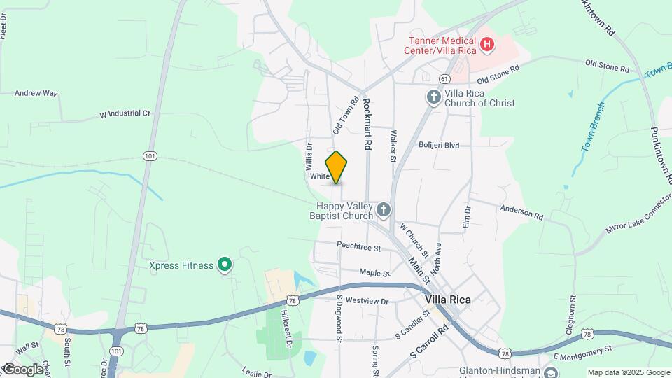 214 N Dogwood St Map and Location Details