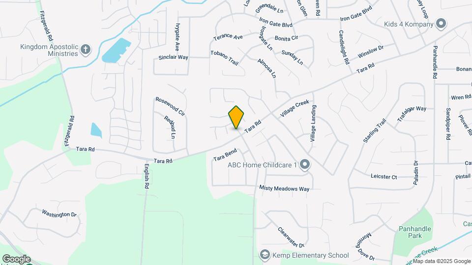 10629 Pine Forest Ln Map and Location Details